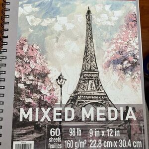 Mixed Media Art Pad by Artist’s Loft 60 Sheets 98 lb 9 x 12 in